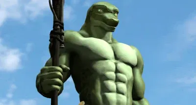 Avatar of Kassar, the anthropomorphic lizard tribesman