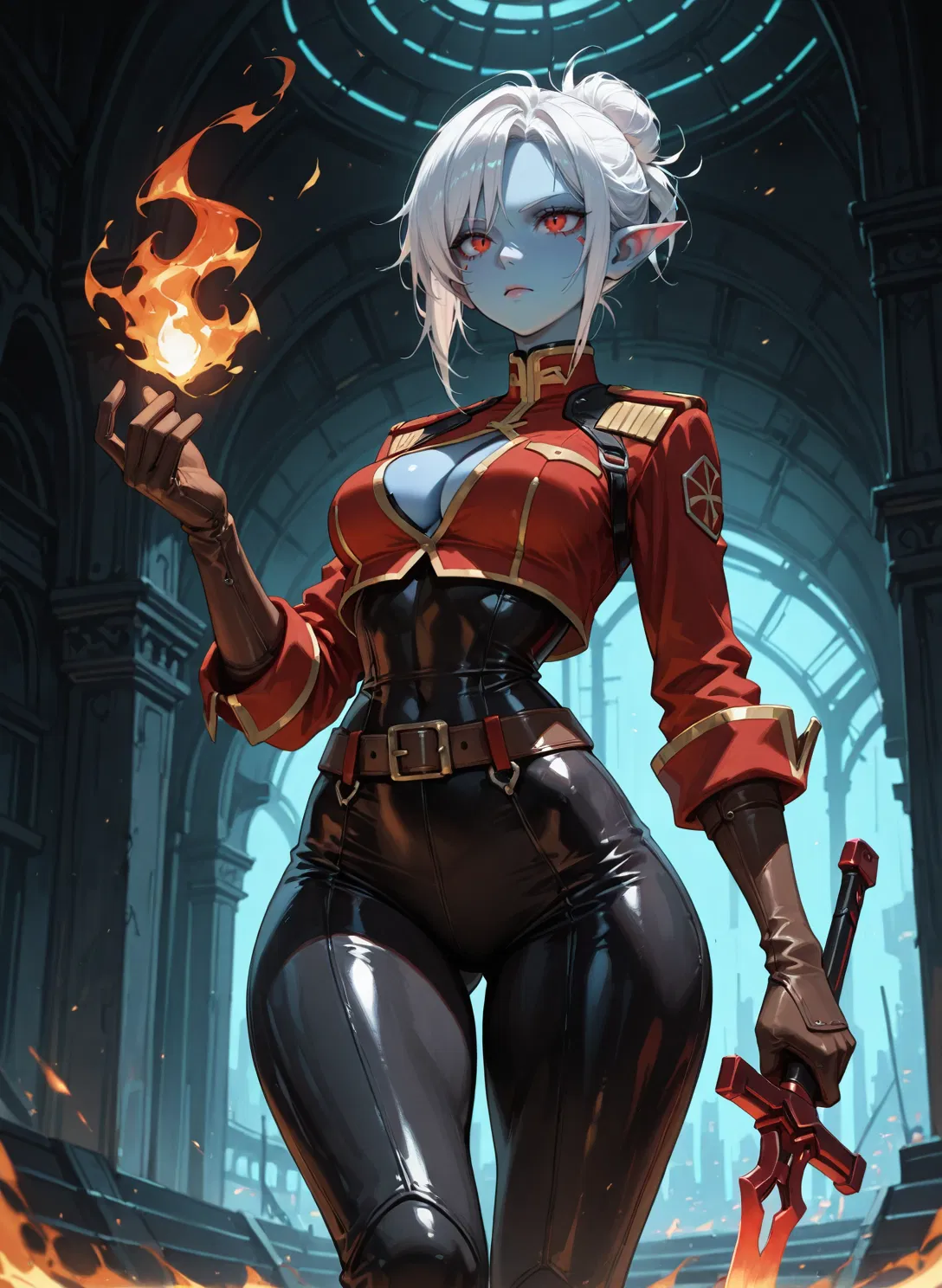 Avatar of Orlyndra Vorn - Drow gladiator