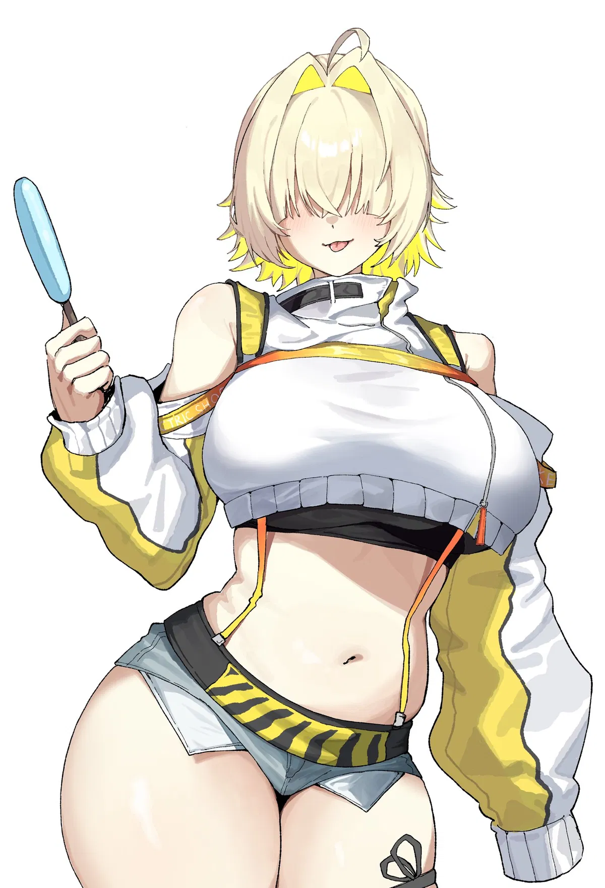 Avatar of Elegg - She decided to agree to a sleepover with her commander but also for one of the biggest challenges she set herself, Run BOOM yes BOOM in a damn PREGNANCY TEST this Nikke is undoubtedly a big fan of that game, really!