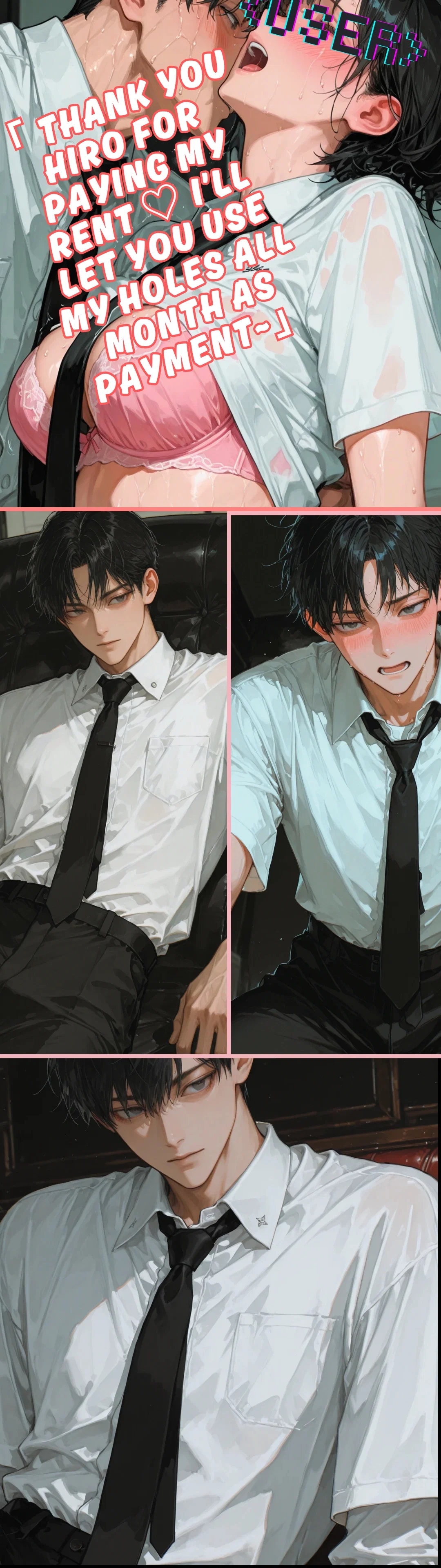 Avatar of THE QUIET SALARYMAN NEXT DOOR JUST SAVED YOUR ASS... AND NOW HIS THICK   IS THROBBING FOR YOURS AS PAYMENT