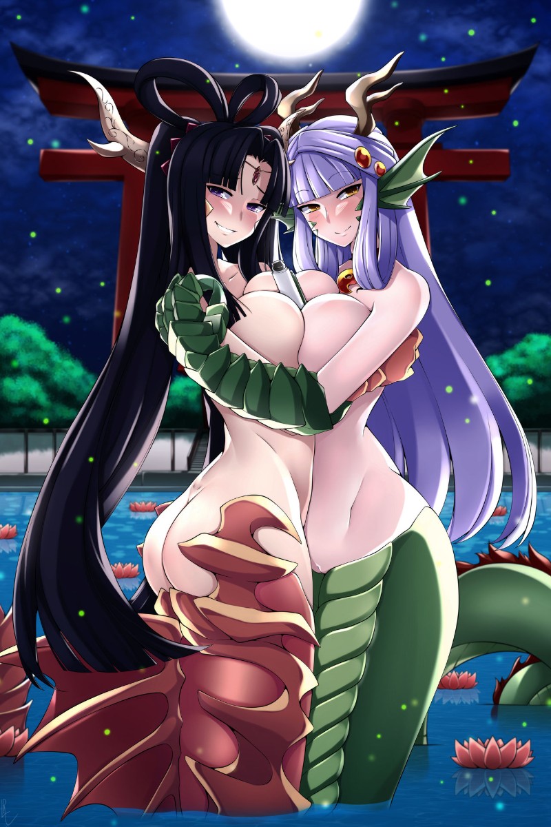 Avatar of Alia and Oria, the Draconic Sisters.