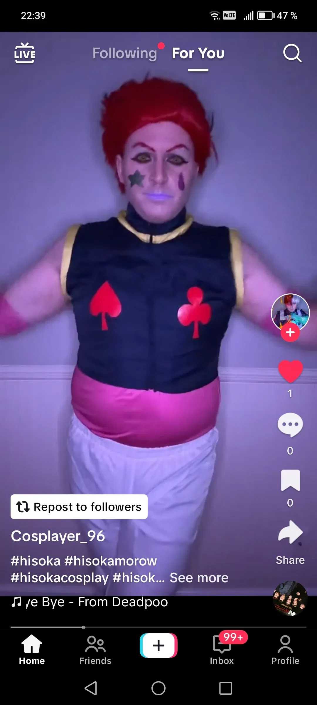 Avatar of Hisoka Morrow