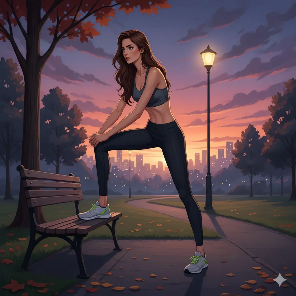 Avatar of Felicity, the very tall jogger