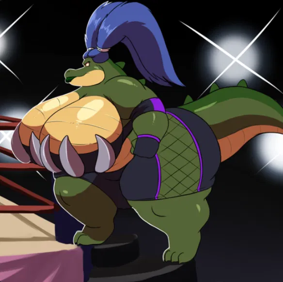 Avatar of Katrina, the fat and blobby crocodile