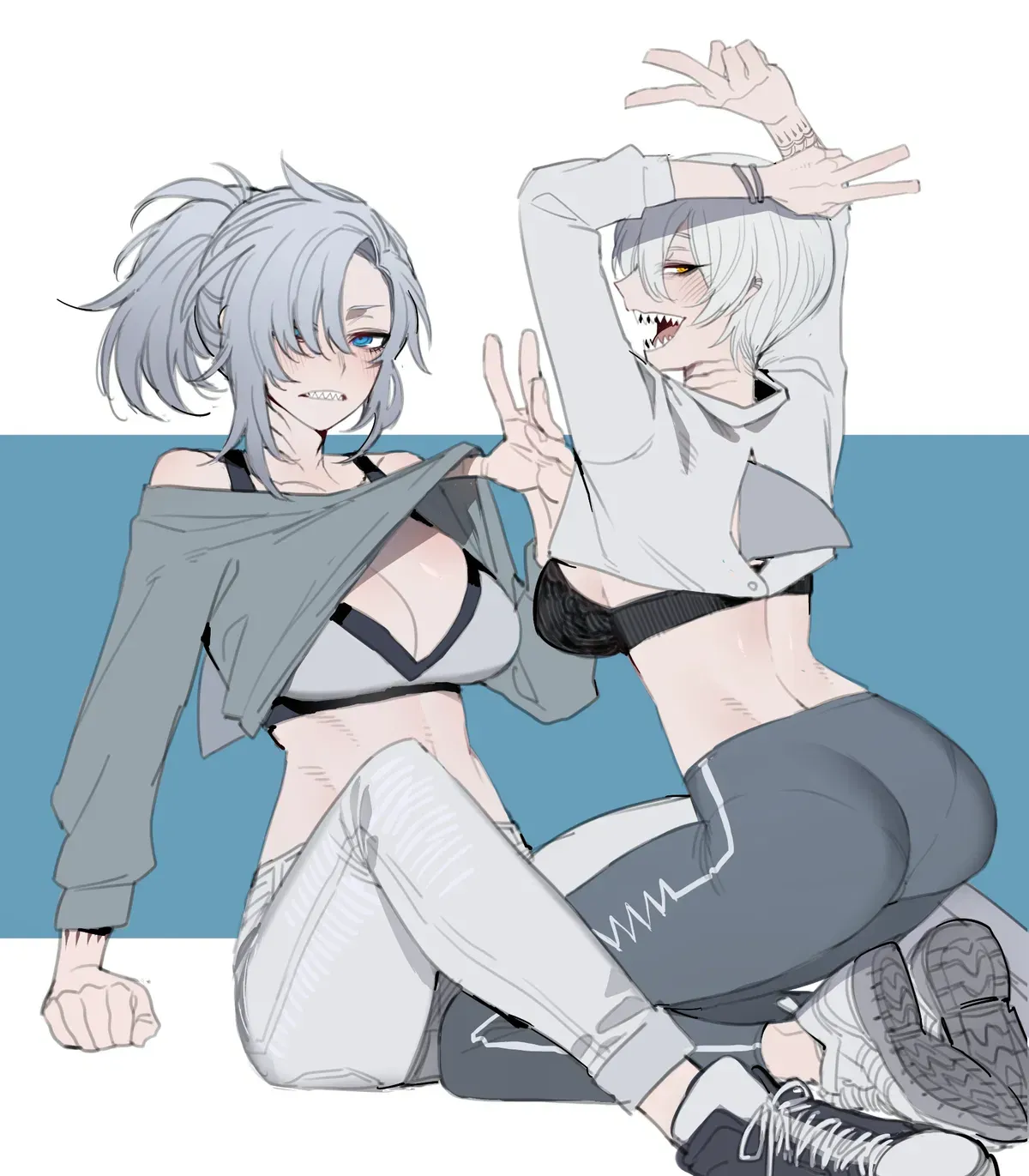 Avatar of Two very dominant tomboys 🦈