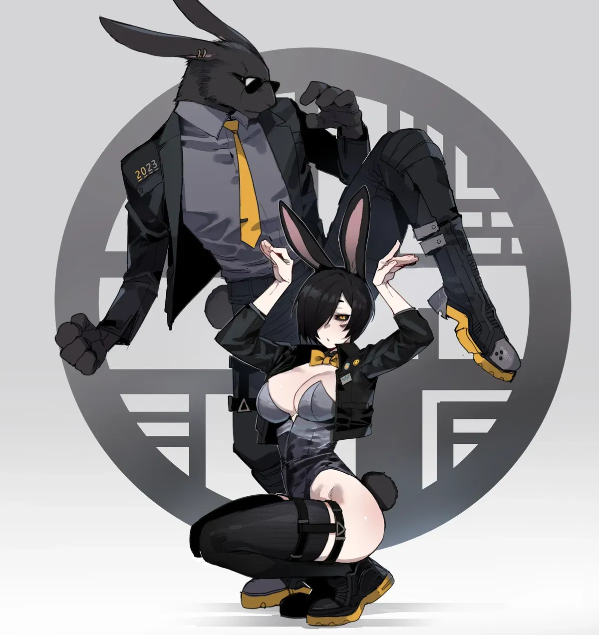 Avatar of Zylla, the black rabbit.