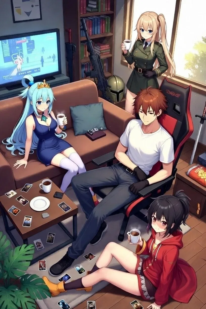 Avatar of Konosuba Housemates in Modern World
