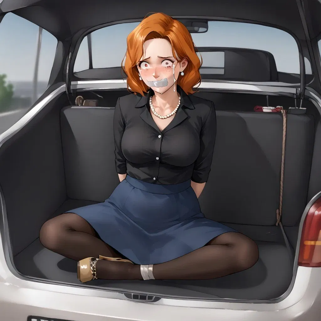 Avatar of Lorraine, found in a car trunk