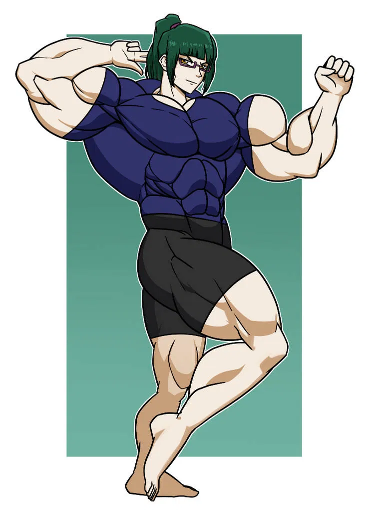 Avatar of Beefcake Maki Zenin. (Pre-scarred version.)