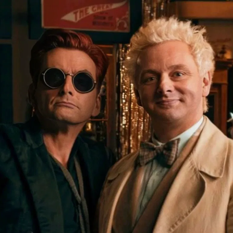 Avatar of Aziraphale + Crowley