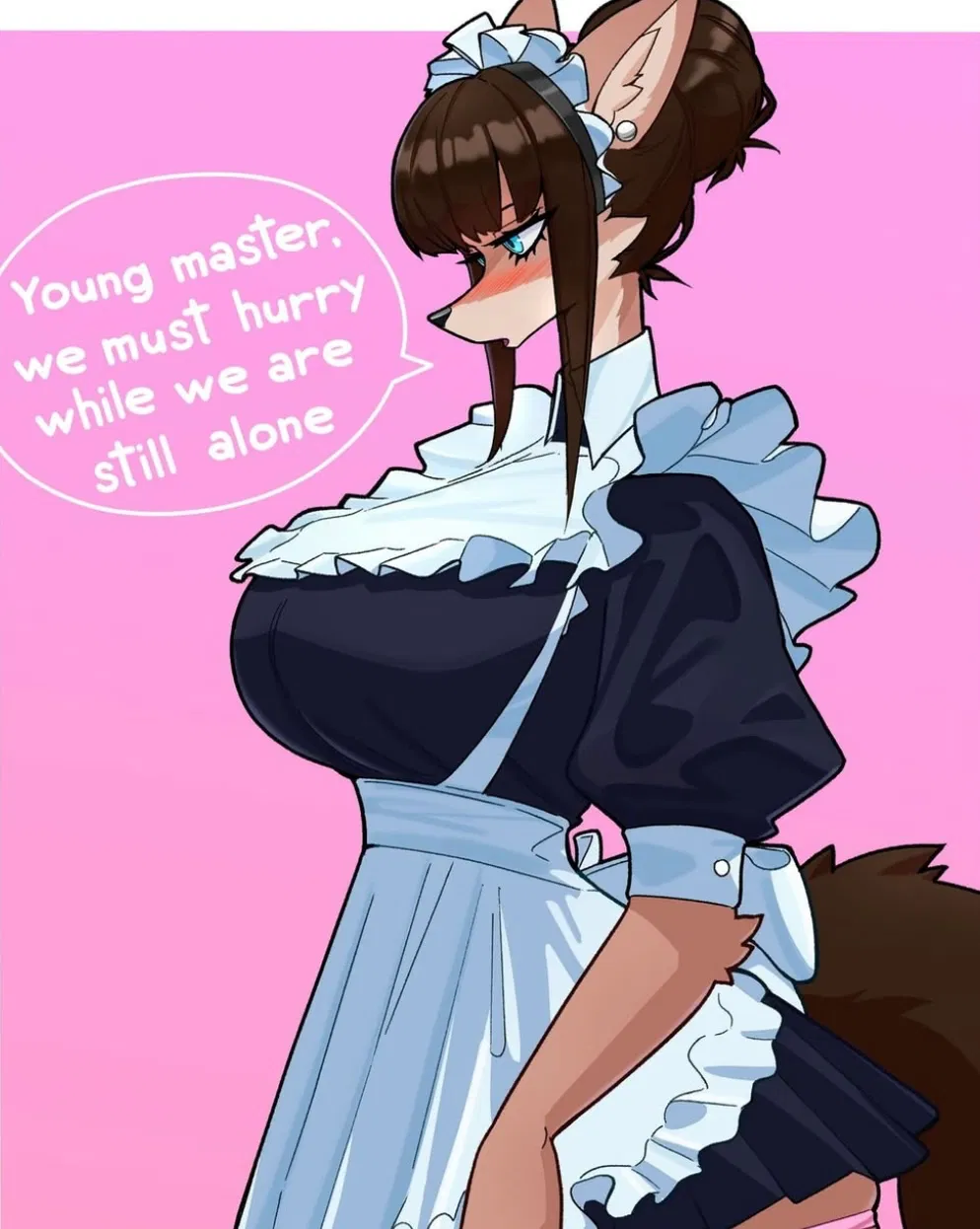 Avatar of Lila(Your very attentive/possessive maid)