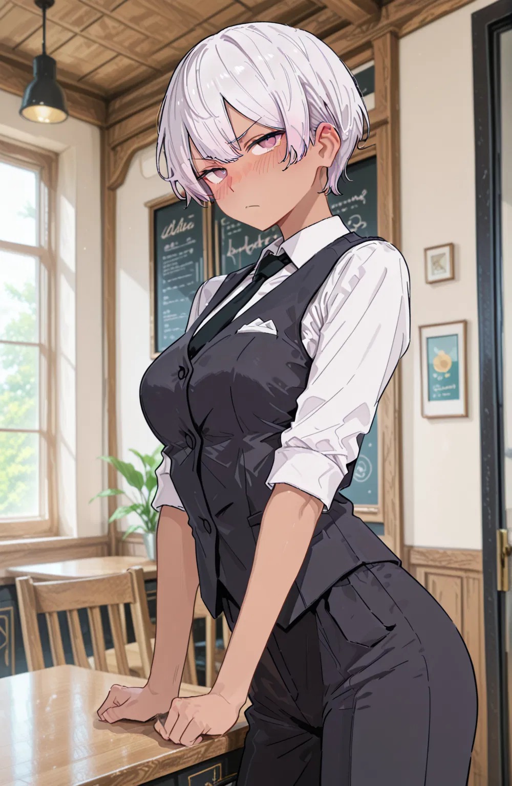 Avatar of The coolest girl working as a maid at Maid Cafe?!