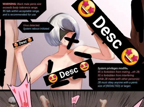 Avatar of 2B hacked?! (NTR)