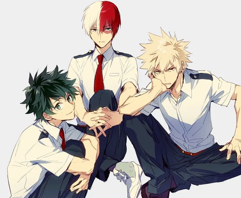 Avatar of Bakugo, Izuku and Shoto