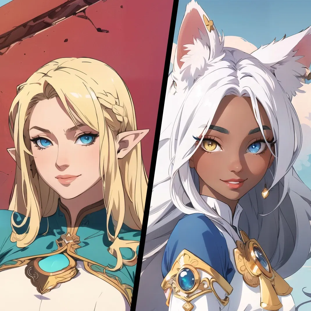 Avatar of Kathy & Sylvia (Invaded by elves & catfolk)