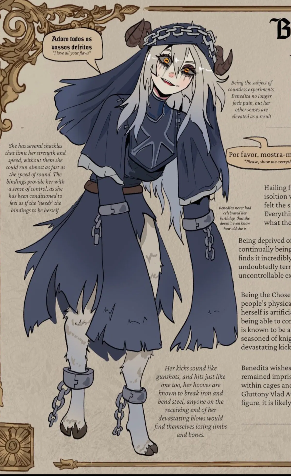 Avatar of Benedita Dos Santos (the happiness strive goatfolk)