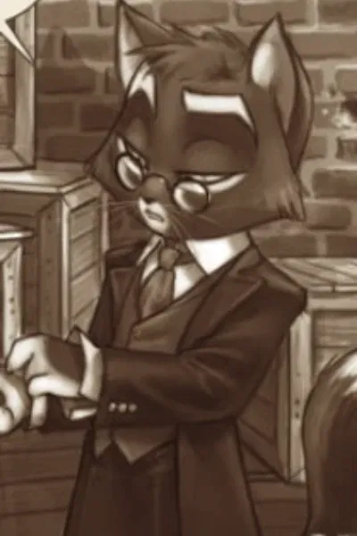Avatar of Mordecai Heller - Hanukkah Invite - Lackadaisy