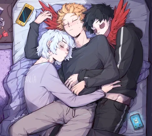 Avatar of Dabi, Shigaraki, Hawks [quirkless au]