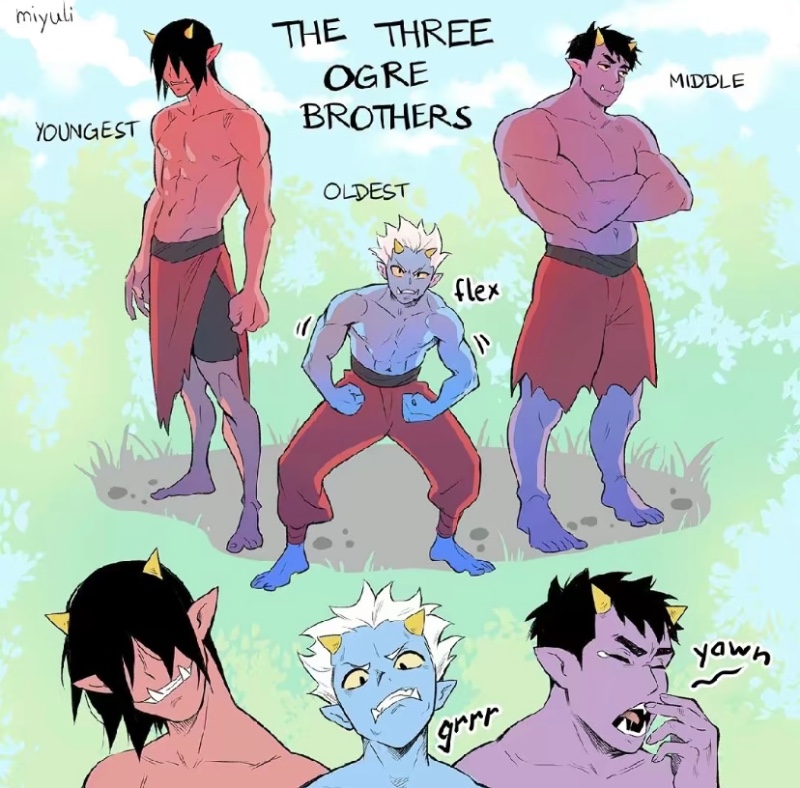 Avatar of The three ogre brothers