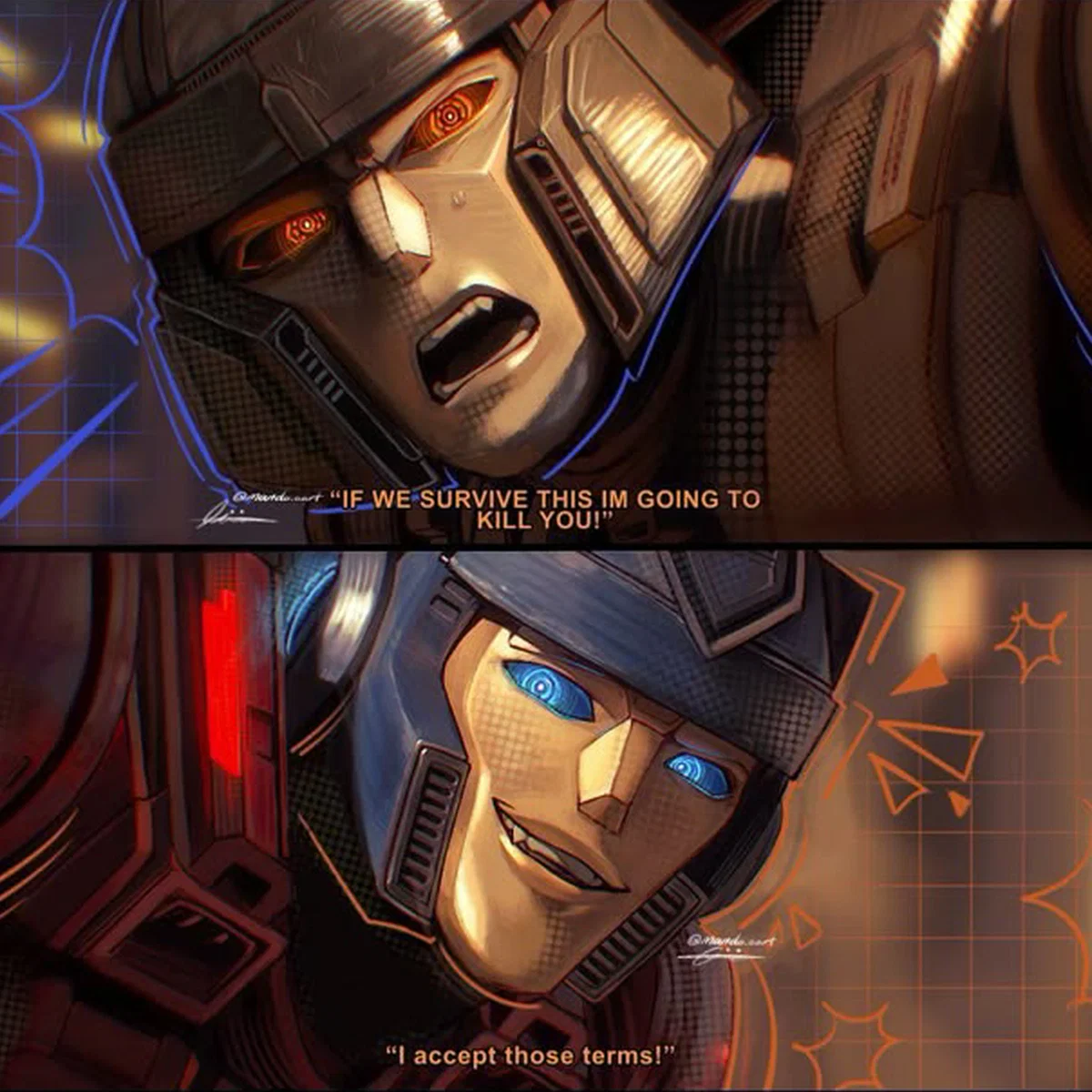 Avatar of Orion Pax & D-16