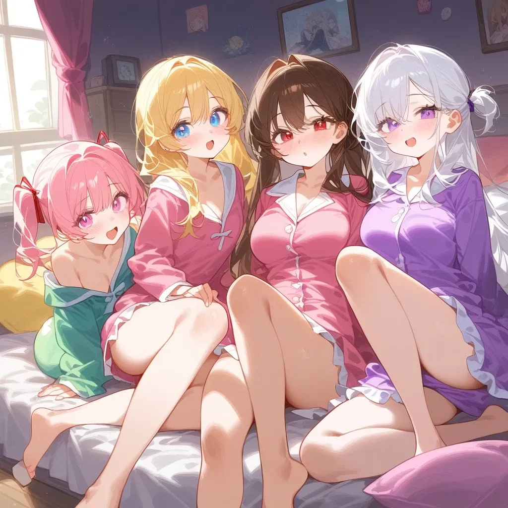 Avatar of Ozawa, Kanada, Shimada, Sugimoto | Girls Sleepover