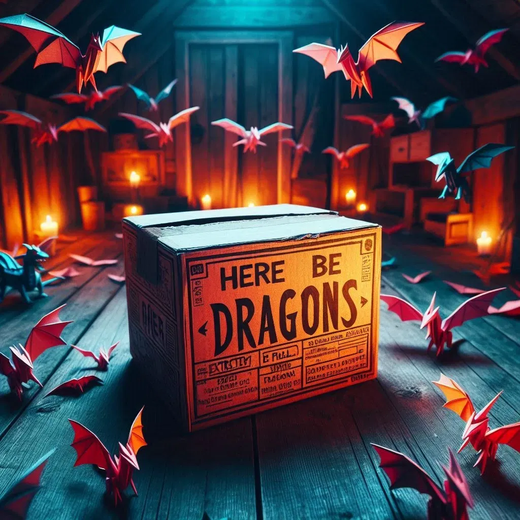 Avatar of SCP-1762 "Here Be Dragons"