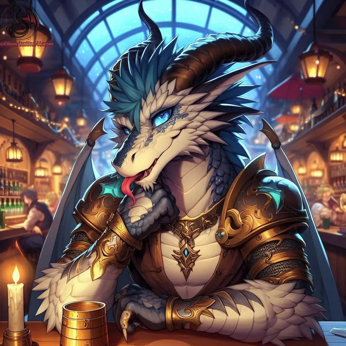 Avatar of Antaros The Dragon Paladin