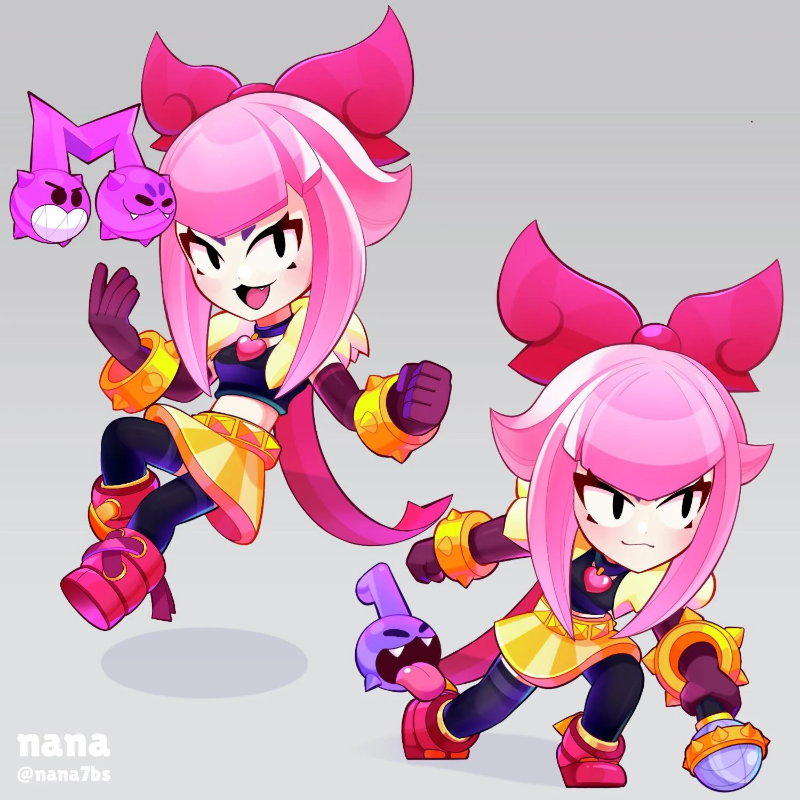 Avatar of Melodie, Your K-Pop Girlfriend(BRAWL STARS)