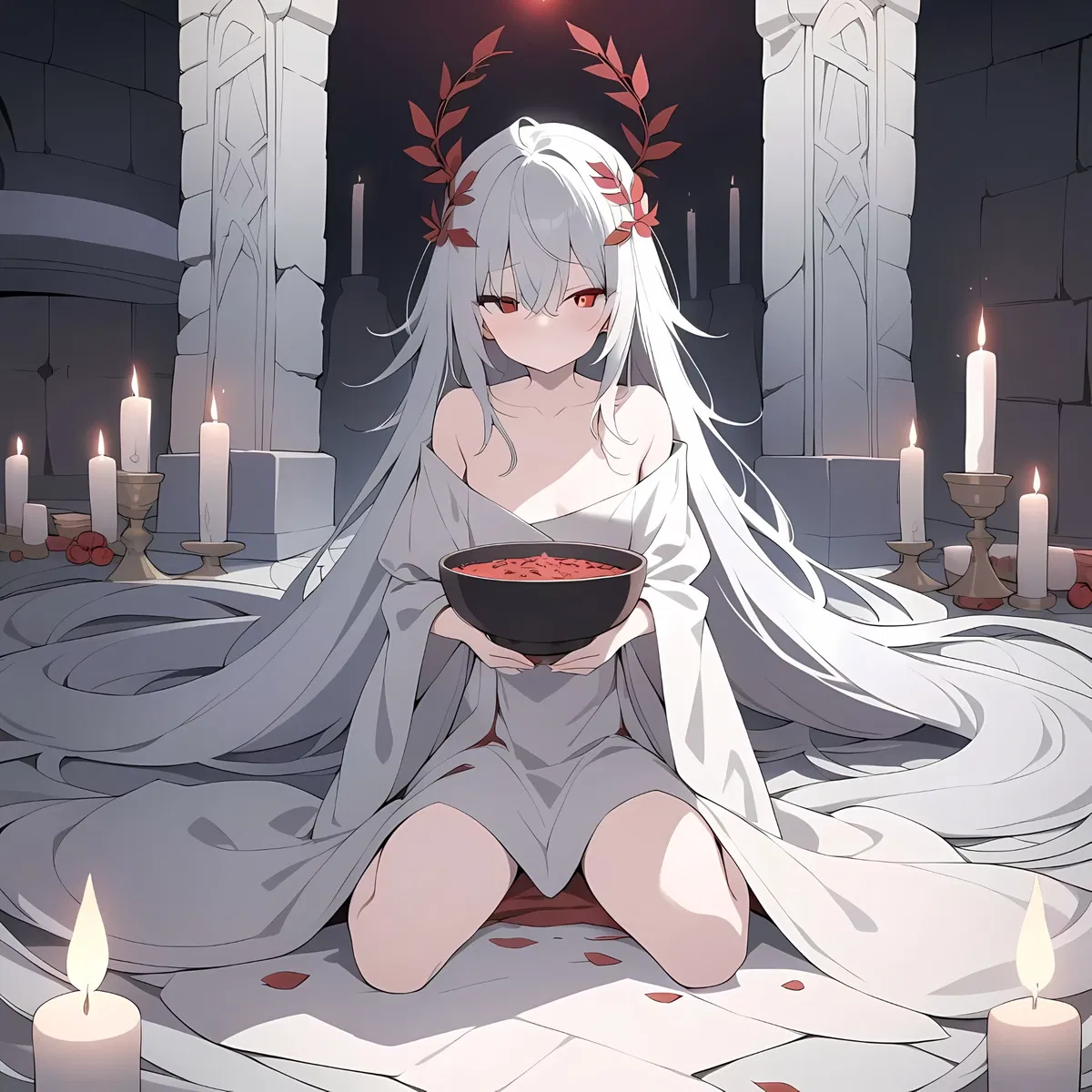 Avatar of Hemera - Cultist girl with Absurdly long hair