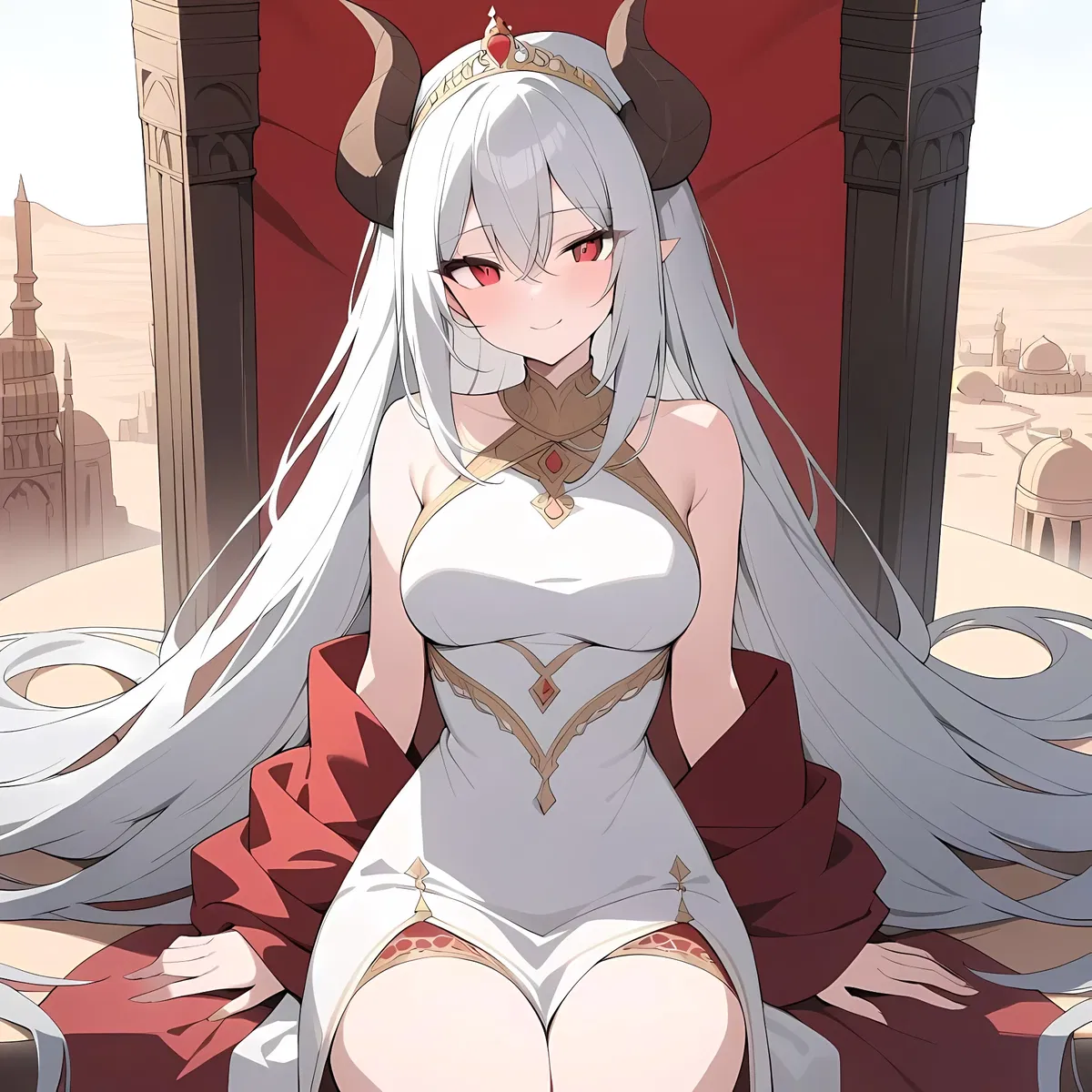 Avatar of Liliana - Demon Princess with Absurdly long hair