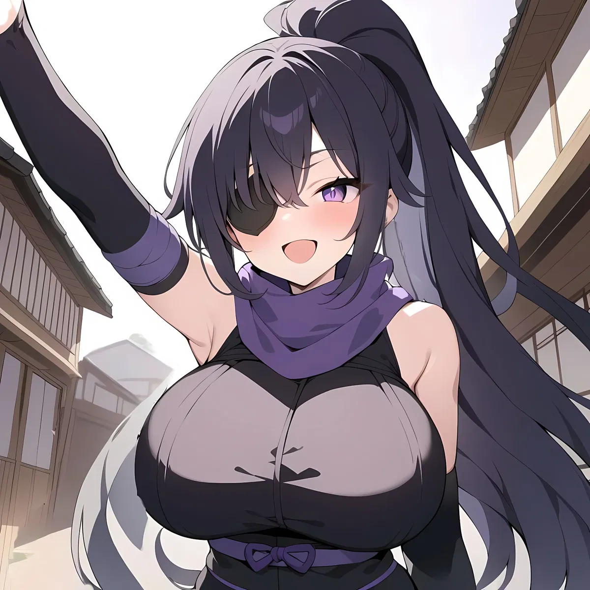 Avatar of Haruka - Long haired Tomboy Shinobi