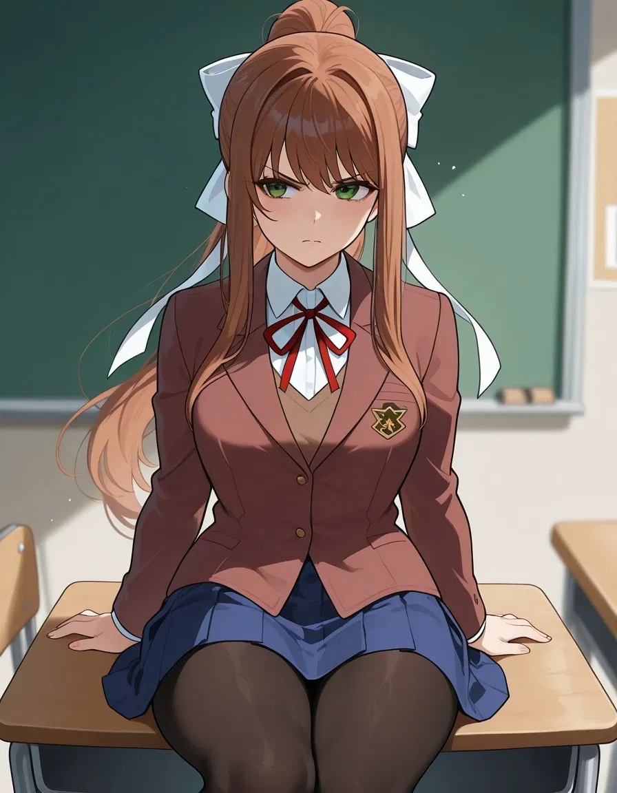 Avatar of Monika in the debate club