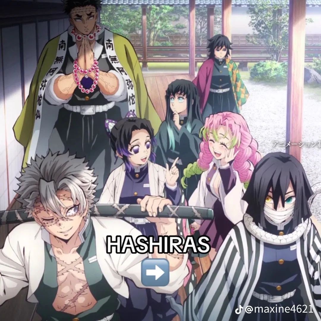 Avatar of Hashiras react