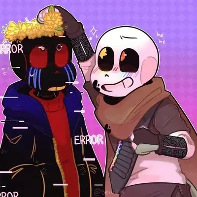 Avatar of Error and Ink Sans