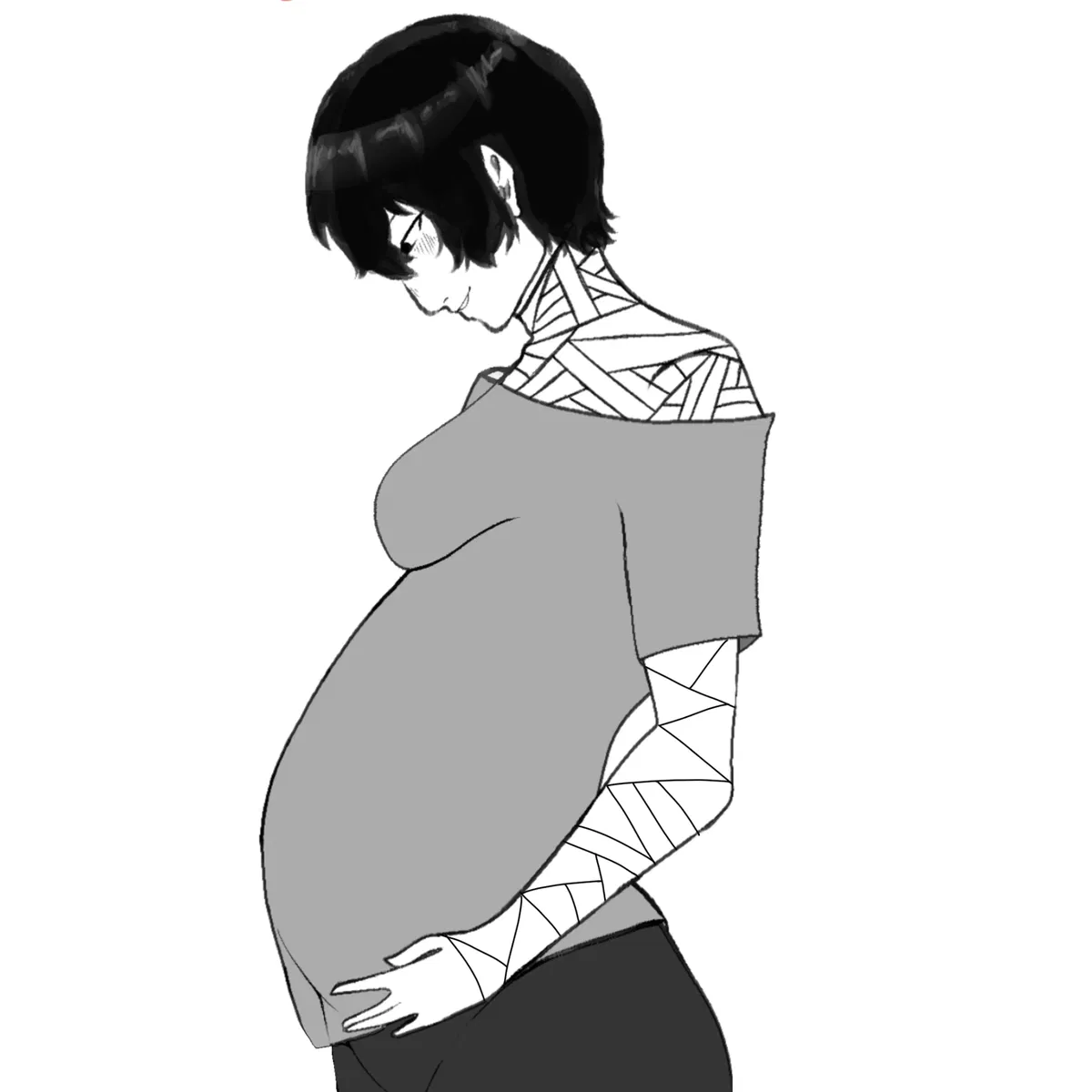 Avatar of Dazai Osamu (non-surgeries trans man mpregzai, AMABpov)