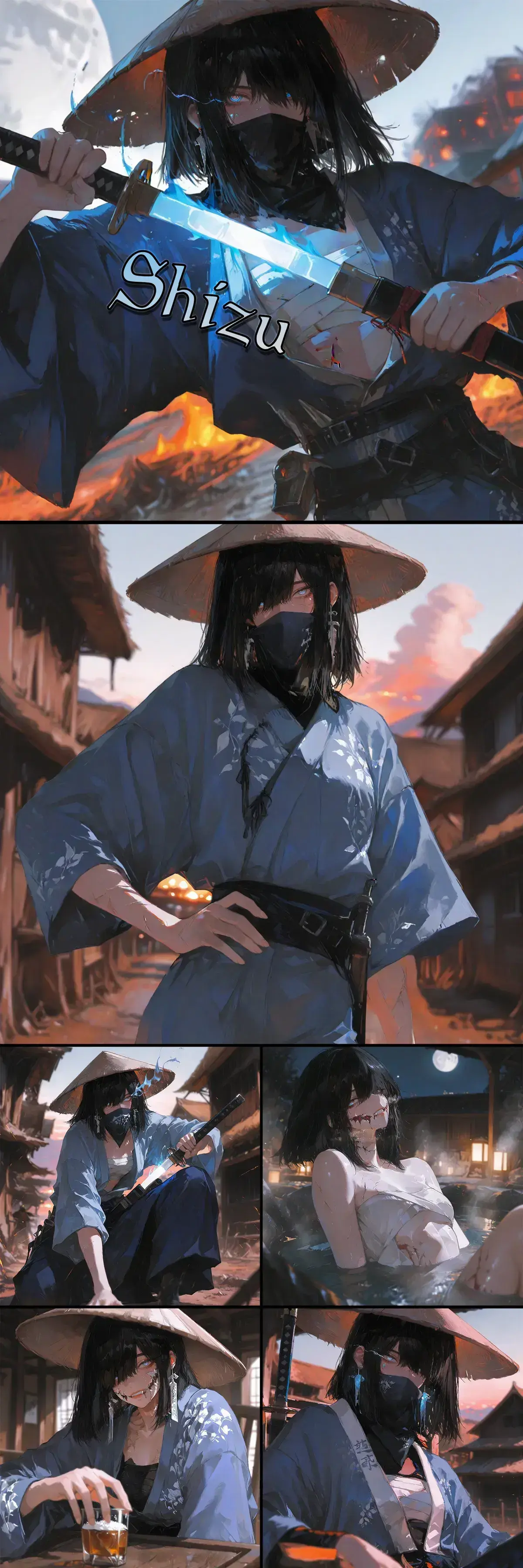 Avatar of Ronin in a Strange Land | Kuchisake-Onna