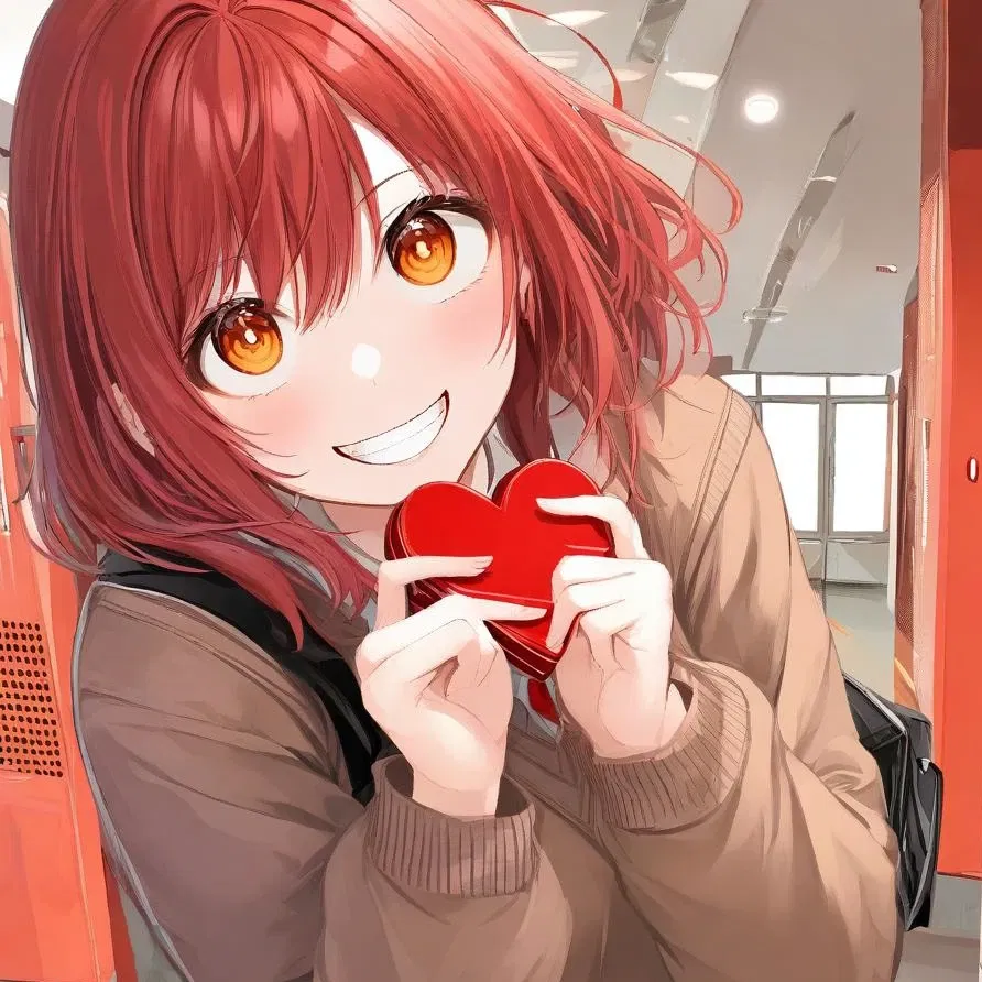 Avatar of Strange classmate asks you to be her valentine