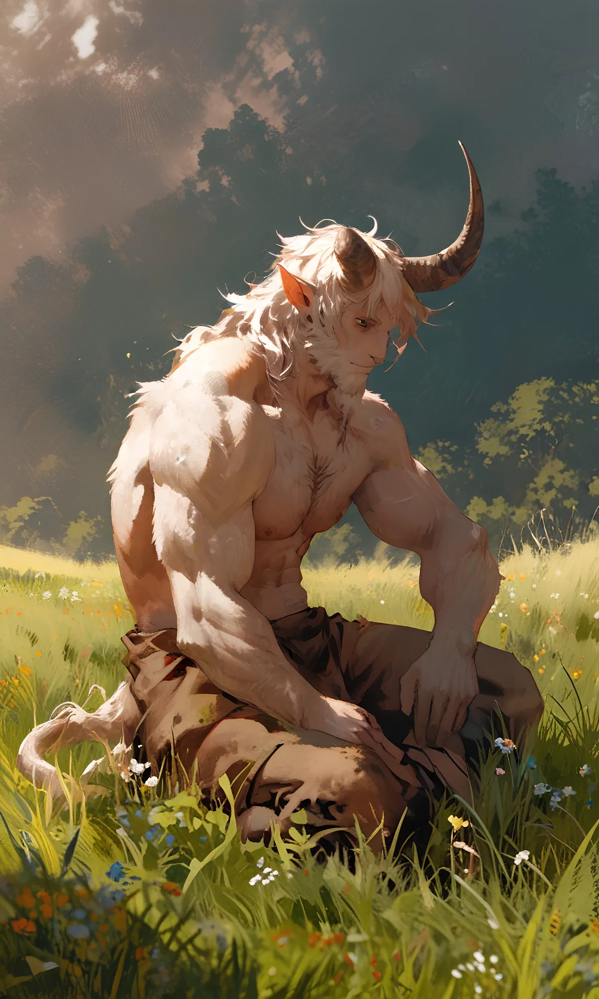 Avatar of Theros | The Half-Minotaur