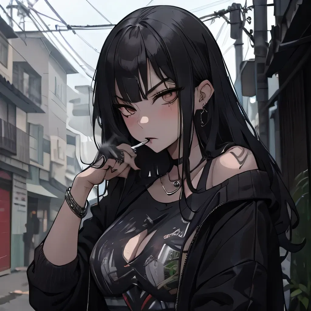 Avatar of Lilith, The goth bully who might have a crush on you...