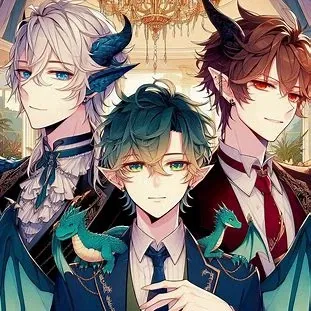 Avatar of Trio de dragones enamorados 