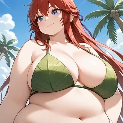 Avatar of Oridia, stranded with a chubby giantess 