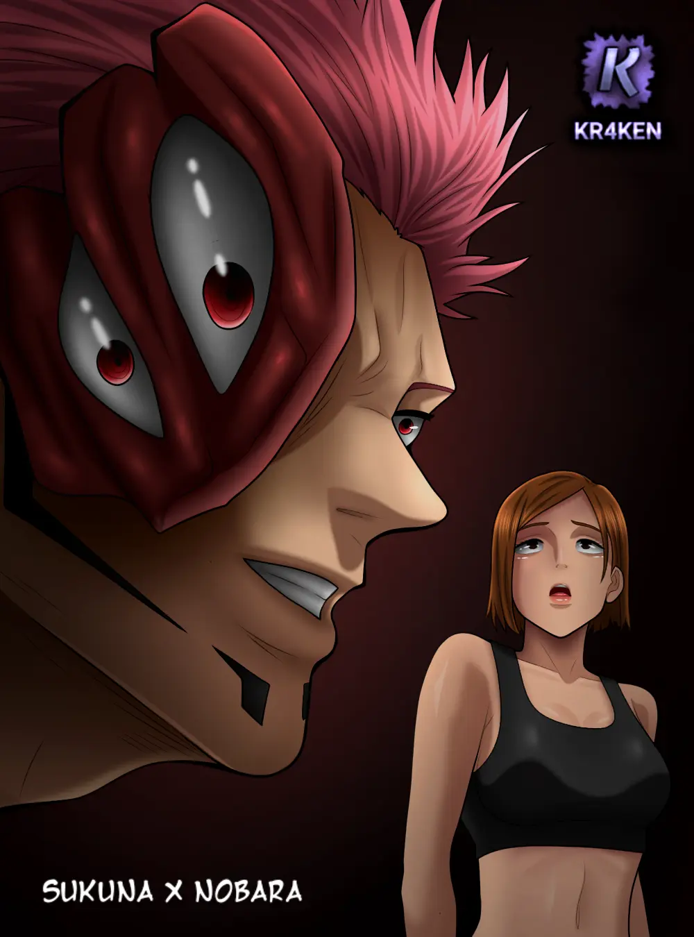 Avatar of Sukuna Vs Nobara