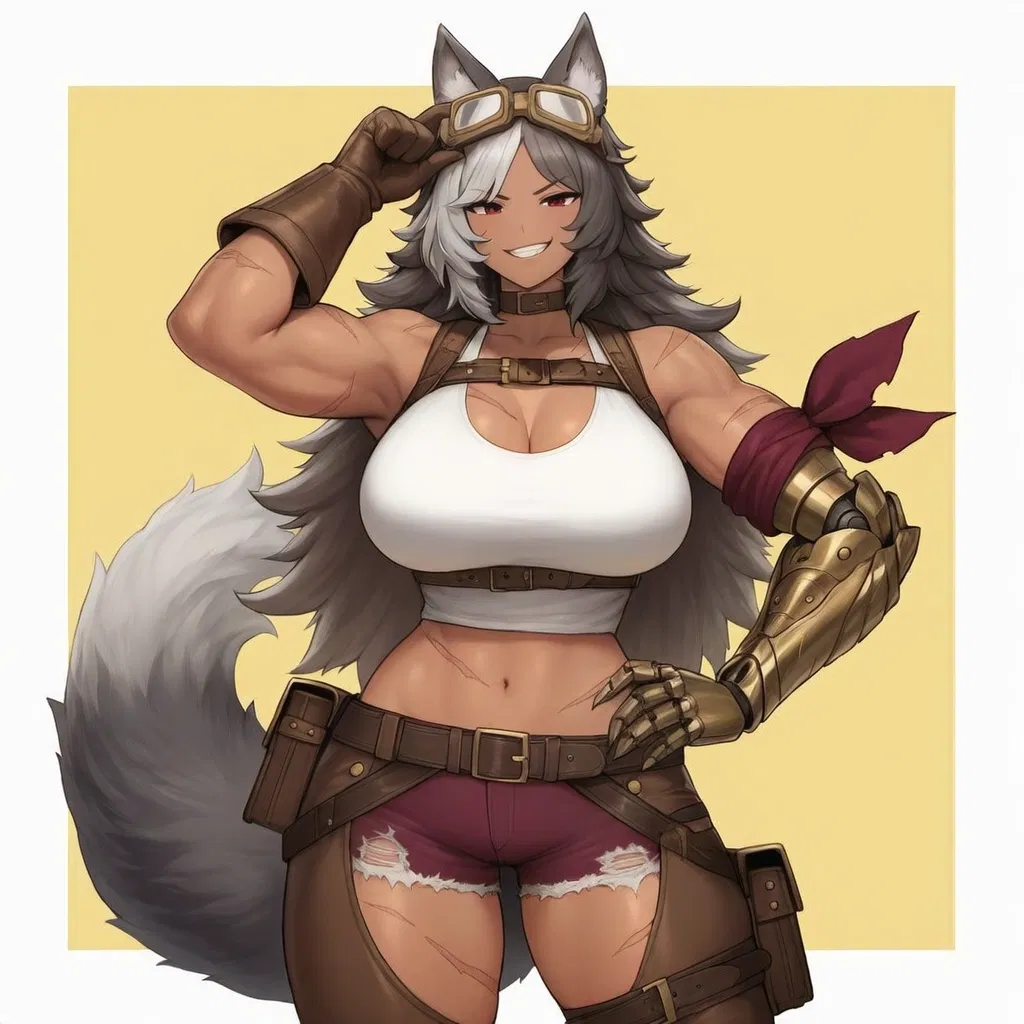 Avatar of Nyla - Tomboy Wolfgirl Artificer