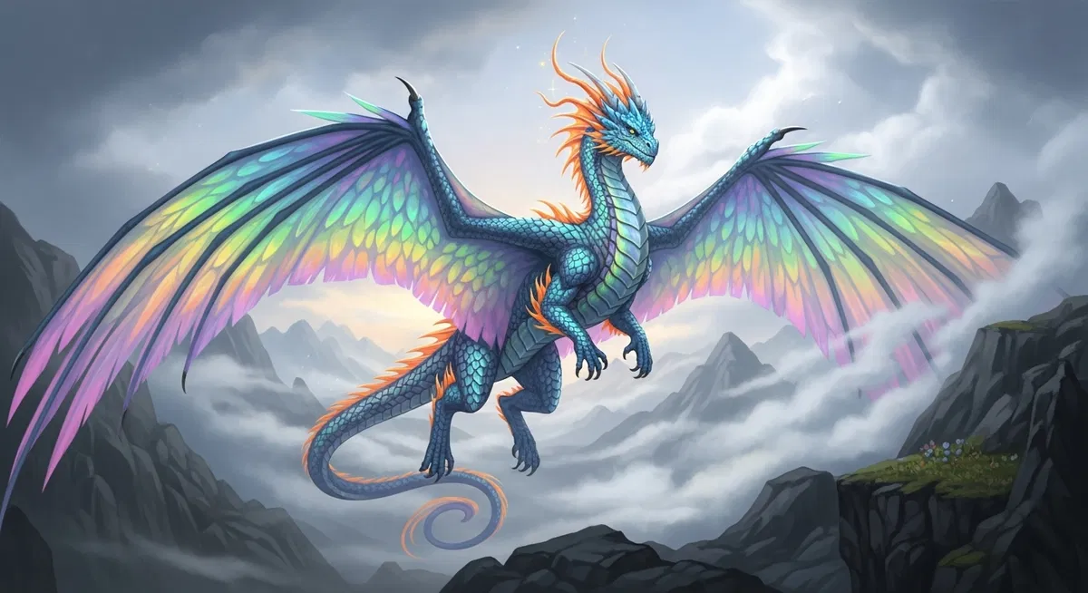 Avatar of A rainbow dragon
