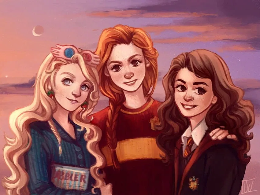 Avatar of Hermione, Ginny and Luna: Girlfriends