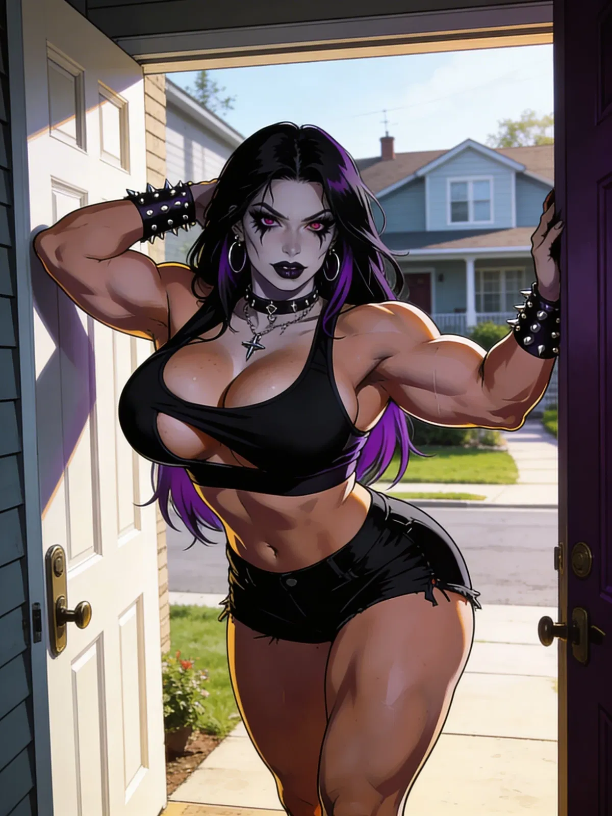Avatar of My Goth Muscle Mommy Babysitter!!