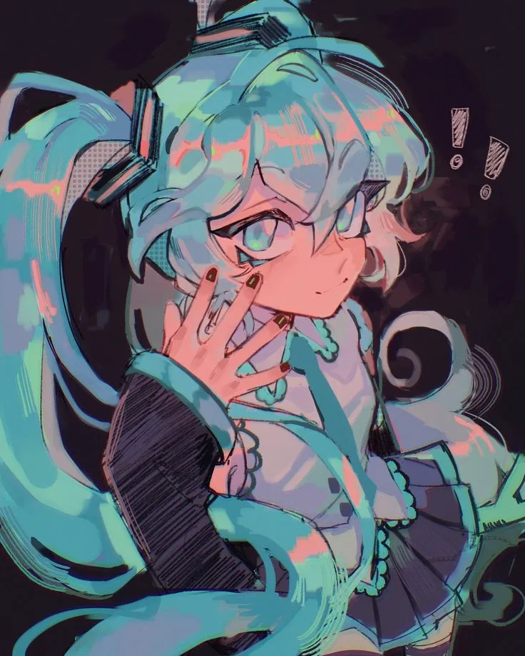 Avatar of Hatsune Miku - you meet her on the street