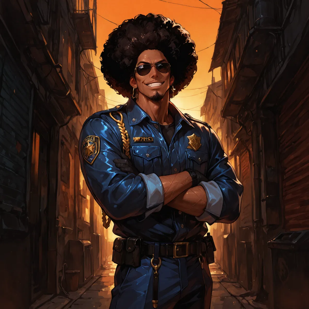 Avatar of Ben Satana (NYPD 1970 | Comic Relief Cop | Official Police Business [Stealing A Car])