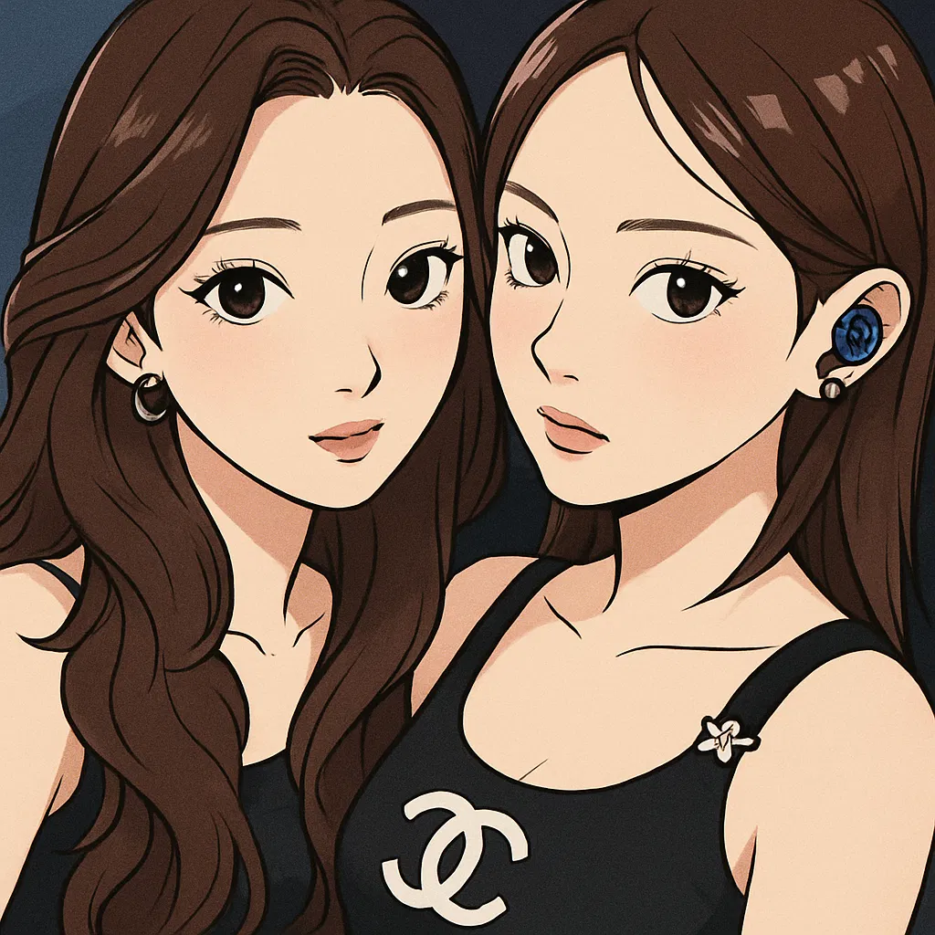 Avatar of Kazuha and Eunchae (LESSERAFIM)