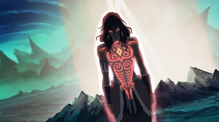 Avatar of Dark Avatar Korra